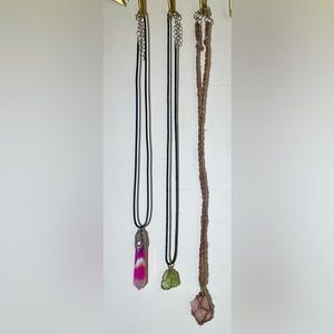 Hippie and Fairy core aesthetic necklaces